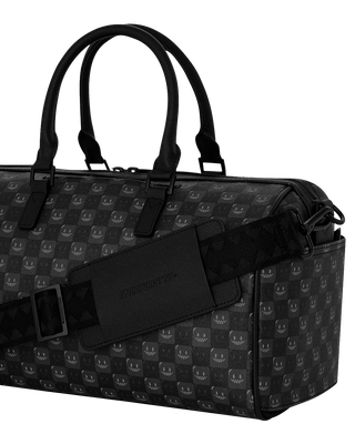 SPRAYGROUND SHARKS IN PARIS WTF BUBBLY BLACK CHECK MINI BORSONE D9313