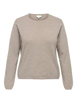 ONLY CARMAKOMA LOYAL PULLOVER GIROCOLLO 15371187 BGE