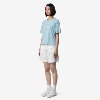 K-WAY T-SHIRT SELUNE JERSEY DONNA K2148EW D40
