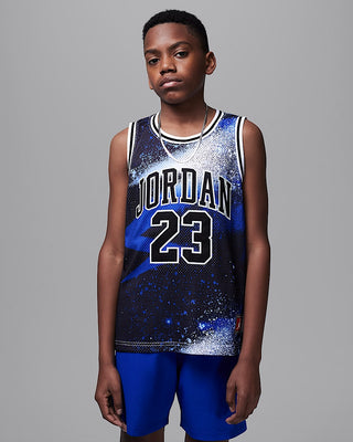 NIKE JORDAN CANOTTA JORDAN "23" TANK MESH JR 95C655 K73