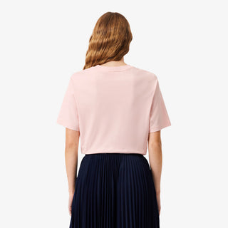 LACOSTE T-SHIRT IN MORBIDO COTONE RELAXED  FIT TF7215 ADY