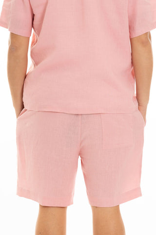 FIFTIETH PANTALACCIO CORTO IN LINO 201 ROS