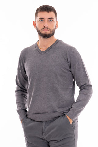 MARKUP V-NECK SWEATER MEN MK20011 GRG