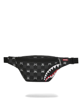 SPRAYGROUND MARSUPIO GRAY PEEKING CHECK B8912