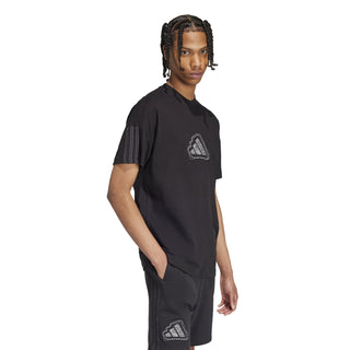 ADIDAS T-SHIRT WITH ADIDAS LOGO MEN IX1255