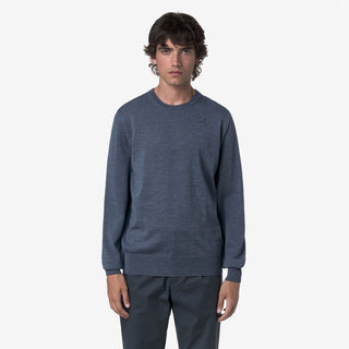 K-WAY FELPA SEBASTIEN MERINO UOMO K2142EW KA7