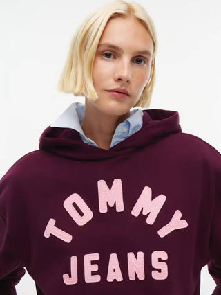 TOMMY HILFIGER FELPA OVS SH TOMMY ARCH DW23455 V11