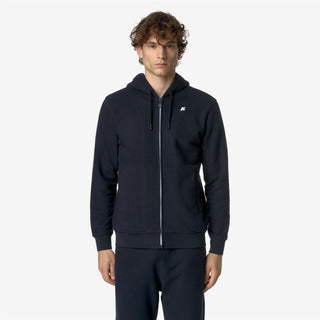 K-WAY ANTHONY HOODIE IN FLEECE MEN K8133IW K89