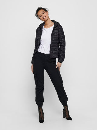 ONLY TAHOE HOODED JACKET WOMEN 15156569 BLK