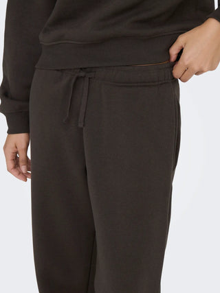 ONLY PANTALONE IN FELPA DONNA LARGO BEST 15338734 CLT
