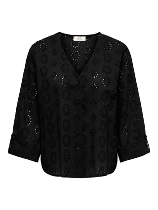 JACQUELINE DE YONG TALLIE CAMICIA DONNA 15366367 BLK
