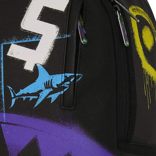 SPRAYGROUND ZAINO SHARK CENTRAL STENCILS B7620