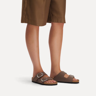 BIRKENSTOCK ARIZONA BIG BUCKLE IN BIRKIBUC 1032081