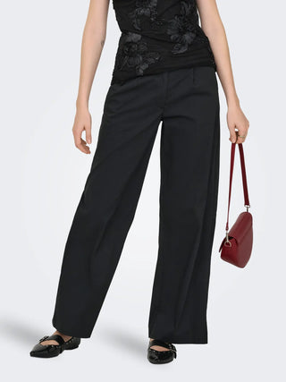 JACQUELINE DE YONG MIO PANTALONE A PALAZZO 15363391 BLK