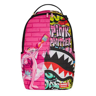 SPRAYGROUND ZAINO PINK PANTHER PAINTING OVER GRAFFITI B7007
