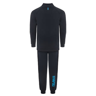 EA7 NAPOLI TUTA NAPOLI INTERLOCK SENZA CAPPUCCIO N25R16