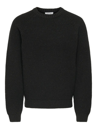 ONLY&SONS LITUS MAGLIONE UOMO 22031001 BLK