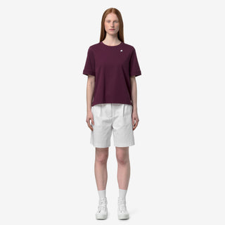 K-WAY T-SHIRT SELUNE JERSEY DONNA K2148EW 345
