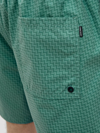 JACK&JONES MAUI COSTUME BOXER MICRO FANTASIA UOMO (col:mallard green) 12277553 MLG