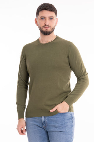 MARKUP CREW NECK COTTON SWEATER MK10001 MLR