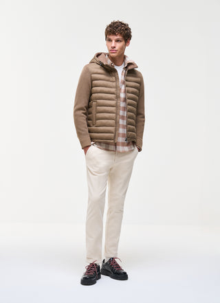 COLMAR GIACCA CON CAPPUCCIO MULTIMATERIALE 11000012 8ZX 636