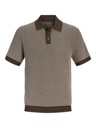 JACK&JONES POLO UMO IN MAGLIA A MANICHE CORTE 12291058 TCT