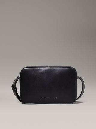 CALVIN KLEIN BORSA EMBOSSED DA SPALLA CON LOGO DONNA K612555 BEH