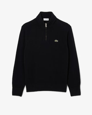 LACOSTE MAGLIONE LACOSTE A COLLO ALTO IN LANA CARDATA CON ZIP AH3052 031
