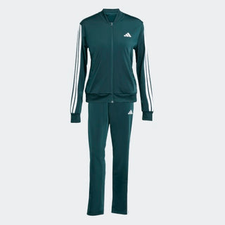 ADIDAS TUTA COMPLETA FELPA ZIP + PANTALONE 3 STRISCE DONNA JX0505