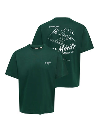 ONLY&SONS FRED T-SHIRT CON STAMPA 22038836 AVG