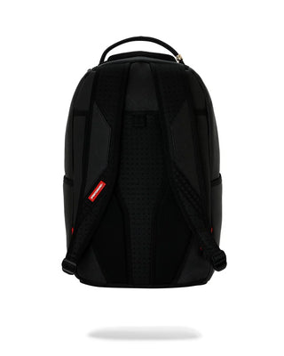 SPRAYGROUND SHARK CENTRAL BLACK EMBROIDEDRED SHARK   ZAINO B9629