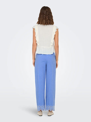 ONLY PAULA TULUM PANTALONI DONNA 15343184 BLB