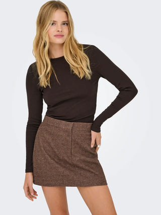 ONLY RILEY T-SHIRT GIROCOLLO 15323159 BKF