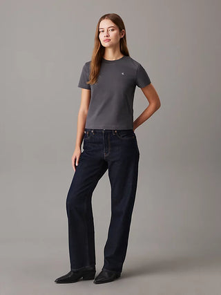 CALVIN KLEIN JEANS T-SHIRT WITH BACK PRINT WOMEN J225391 PT2