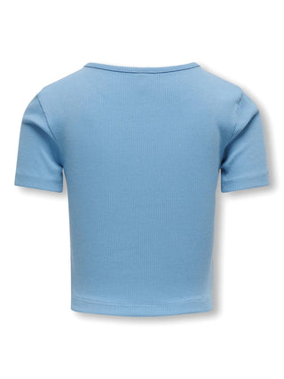 ONLY KIDS TOP CON SPALLA TAGLIATA NESSA 15313690 BLB