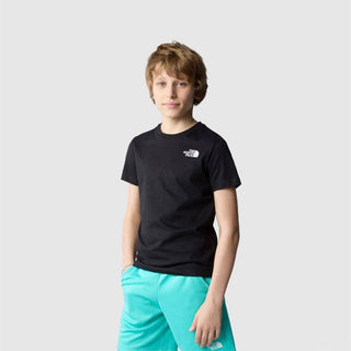 THE NORTH FACE T-SHIRT SHORT SLEEVES REDBOX BACK GRAPHIC JR NF0A87T5JK3