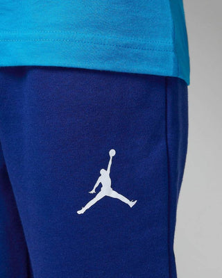 NIKE JORDAN LIL CHAMP LONG SLEEVES T-SHIRT AND PANT JR 85C640 U1A