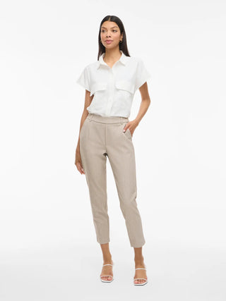VILA ARONE PANTALONI SLIM 14087406 NTM
