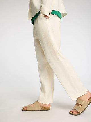 SELECTED HOMME WYATT PANTALONE IN LINO LOOSE 16098997 ERT