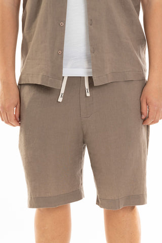 FIFTIETH PANTALACCIO CORTO IN LINO 201 SAB