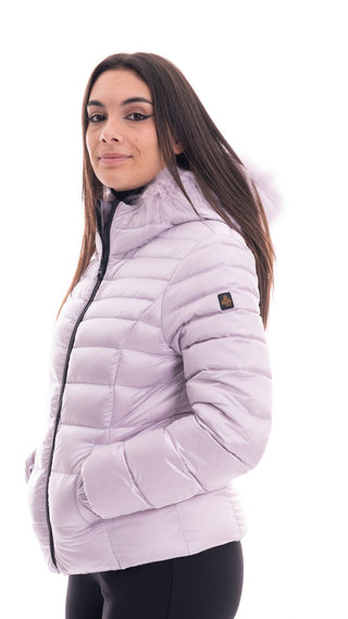 REFRIGIWEAR MEAD FUR HOODED JACKET WITH FUR WOMEN W97618 RA0035 F04910