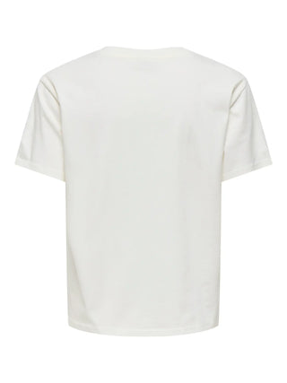 JACQUELINE DE YONG KIRA T-SHIRT CON ACCESSORIO 15350522 CLD