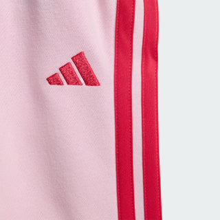 ADIDAS TUTA 3 STRISCE CON CAPPUCCIO E ZIP BIMBA KR9317