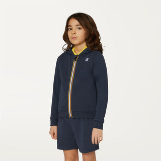 K-WAY SWEATSHIRT P. LE VRAI ARNEL POLY COTTON JR K4114XW K89