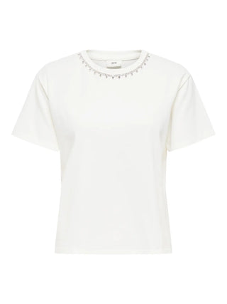 JACQUELINE DE YONG KIRA T-SHIRT CON ACCESSORIO 15350522 CLD
