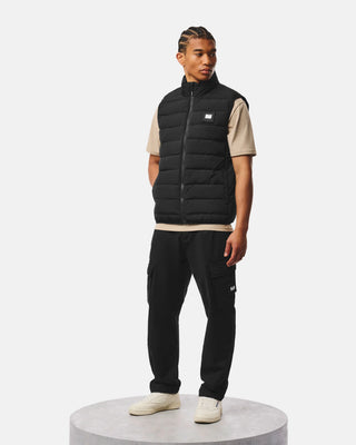 WEEKEND OFFENDER GILET UTILITY VEST JK1B18 BLK