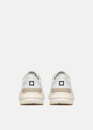 DATE SCARPE FUGA CANVAS WHITE DONNA W401-FG-CN-WH
