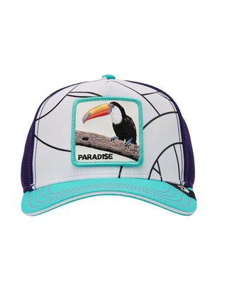 GOORIN BROS HAT WITH TOUCAN PARADISE 1408 TEA