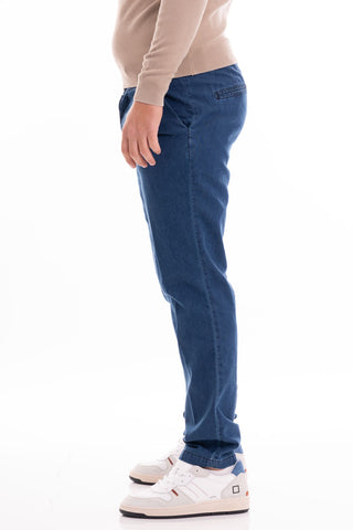 MORO PANTALACCIO CHAMBRAY JEANS MJ6111 DEN