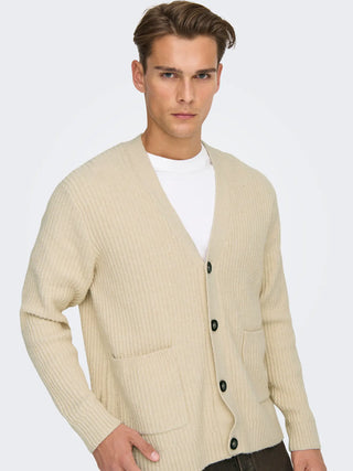 ONLY&SONS FRAME CARDIGAN RELAX FIT 22033787 OTM
